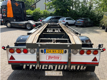 Container transporter/ Swap body trailer Vogelzang 2 AS Haak/NCH Container ahw Marrel & normale containerbanen: picture 4