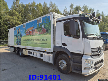 Livestock truck MERCEDES-BENZ Antos 2532 - 6x2 - Euro 6 - Animal transport: picture 4