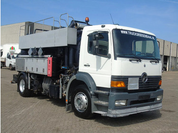 Vacuum truck Mercedes-Benz Atego 1923 + 8.800 liter INOX + complete pump/tipper/functional + EURO 2: picture 4