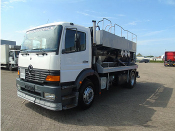Vacuum truck Mercedes-Benz Atego 1923 + 8.800 liter INOX + complete pump/tipper/functional + EURO 2: picture 3