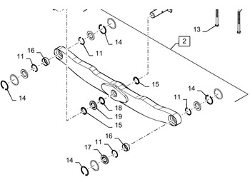 Undercarriage parts CASE