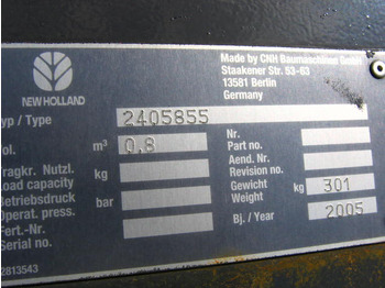 New Loader bucket New Holland 2405855: picture 3