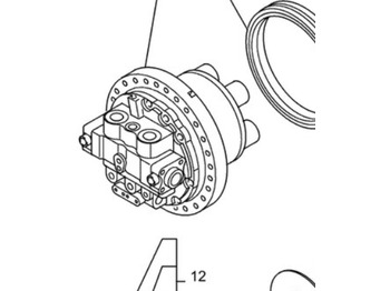 Hydraulic motor NEW HOLLAND