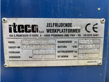 Scissor lift Iteco IT 12151: picture 3