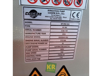 New Irrigation system Cogem D24 FMS80/3 motorpompset: picture 2