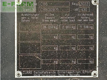 Combine harvester CLAAS lexion 8700 tt: picture 4
