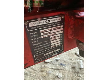 Plow Gregoire Besson 8 corps: picture 4