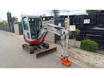 Mini excavator Takeuchi TB219, Minibagger mit neuem Schnellwechsler MS 03: picture 4