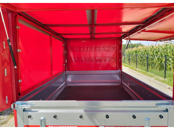 New Dropside/ Flatbed trailer TEMARED 2osie 750kg straż strażacka pożarnicza: picture 3