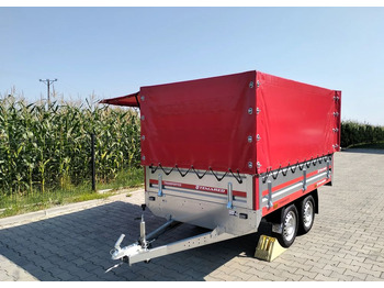 New Dropside/ Flatbed trailer TEMARED 2osie 750kg straż strażacka pożarnicza: picture 5