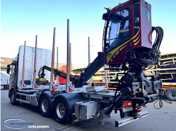 Timber truck, Crane truck Scania R650 V8 NGS 6x4, Retarder, Jonsered Houtkraan: picture 4