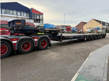 Low loader semi-trailer Nooteboom MC0 105-08V, 2 EXTENDABLE 12.35 + 12,05 8 AXLE, 2 LIFT AXLES, 7 AXLE STEERING, REMOTE CONTROLE: picture 4
