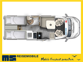 Semi-integrated motorhome Eura Mobil PROFILA T 660 EB / -2025-/ 140PS / MONDIAL-PAKET: picture 2