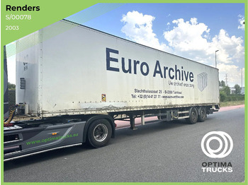 Closed box semi-trailer RENDERS