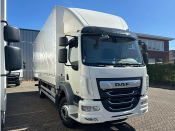 Curtainsider truck DAF LF 260 LF260.16 EURO6. 2022. Schuifzeil bakwagen met Laadklep.: picture 2
