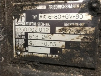 Gearbox and parts for Truck DAF Versnellingsbak AK 6 -80+GV: picture 2 Gearbox and parts for Truck DAF Versnellingsbak AK 6 -80+GV: picture 2