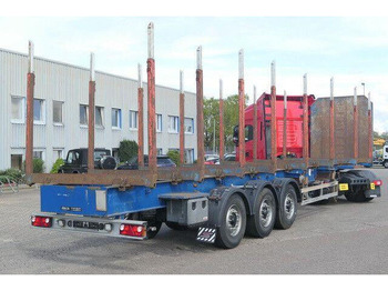 Timber semi-trailer Schwarzmüller Y203, EXTE, BPW, Luft-Lift, Langholz: picture 4