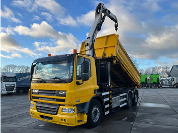 Crane truck DAF CF 360 FAN Kipper knijperwagen: picture 2