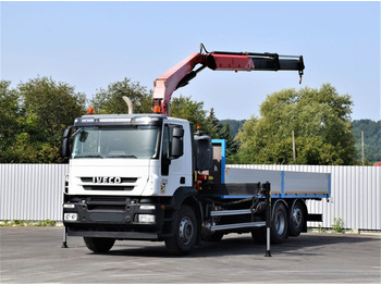 Crane truck Iveco Stralis 310 PRITSCHE 7,05m +KRAN +FUNK: picture 2 Crane truck Iveco Stralis 310 PRITSCHE 7,05m +KRAN +FUNK: picture 2