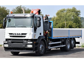 Crane truck Iveco Stralis 310 PRITSCHE 7,05m +KRAN +FUNK: picture 4 Crane truck Iveco Stralis 310 PRITSCHE 7,05m +KRAN +FUNK: picture 4