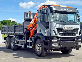 Tipper, Crane truck Iveco TRAKKER 410*Kipper 5,20m*ATLAS 165.2E * FUNK/6x4 Iveco TRAKKER 410*Kipper 5,20m*ATLAS 165.2E * FUNK/6x4: picture 3 Tipper, Crane truck Iveco TRAKKER 410*Kipper 5,20m*ATLAS 165.2E * FUNK/6x4 Iveco TRAKKER 410*Kipper 5,20m*ATLAS 165.2E * FUNK/6x4: picture 3