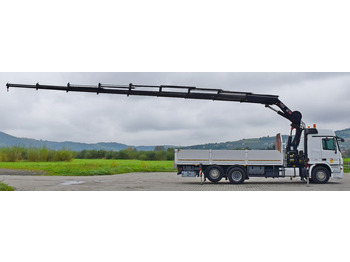 Crane truck, Dropside/ Flatbed truck Mercedes-Benz ACTROS 2544 * HIAB 377 E - 8 HIPRO + FUNK* TOP Mercedes-Benz ACTROS 2544 * HIAB 377 E - 8 HIPRO + FUNK* TOP: picture 5
