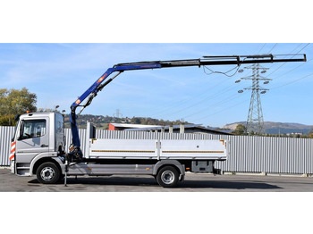 Tipper, Crane truck Mercedes-Benz ATEGO 823 Kipper 4,90m* PM 5024 P* TOPZUSTAND: picture 5