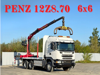 Timber truck SCANIA G 490