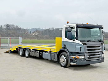 Tow truck Scania P 270 * ABSCHLEPPWAGEN 9,15 m * TOPZUSTAND: picture 2