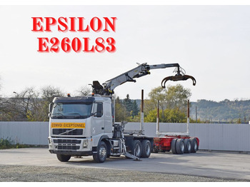 Timber truck VOLVO FH 520