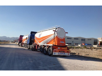 New Tank semi-trailer for transportation of cement LIDER 2022 MODEL NEW CEMENT TANKER: picture 4