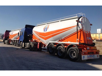 New Tank semi-trailer for transportation of cement LIDER 2022 MODEL NEW CEMENT TANKER: picture 3