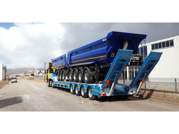 New Low loader semi-trailer for transportation of heavy machinery LIDER 2025 model new directly from manufacturer company available stock: picture 3