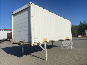 Swap body - box BDF Wechselkoffer mit Rolltor 7,45 m kran- und stapelbar: picture 1