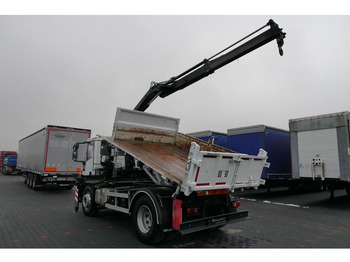 Tipper, Crane truck Iveco 19 - 320 KM / E 6 / Wywrotka + HDS / HYDROBURTA / 3 STRONNY KIPP: picture 3