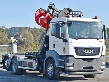 Hook lift truck, Crane truck MAN TGS 26.360: picture 3 Hook lift truck, Crane truck MAN TGS 26.360: picture 3