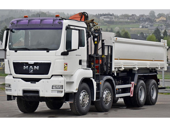 Tipper, Crane truck MAN TGS 35.440 * KIPPER 5,80m + KRAN * TOPZUSTAND: picture 5