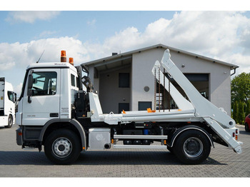 Skip loader truck Mercedes-Benz ACTROS  1836 / 4X2 / BRAMOWIEC / PALFINGER M12T / EURO 6 / SPROW: picture 2