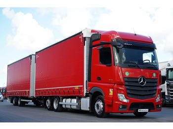 Curtainsider truck MERCEDES-BENZ Actros 2545