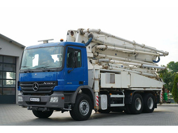Concrete pump truck MERCEDES-BENZ Actros 2636