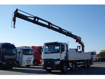 Dropside/ Flatbed truck RENAULT C 430