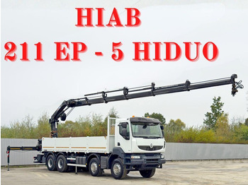 Dropside/ Flatbed truck RENAULT Kerax 430