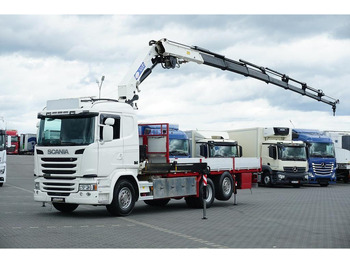 Dropside/ Flatbed truck SCANIA G 490