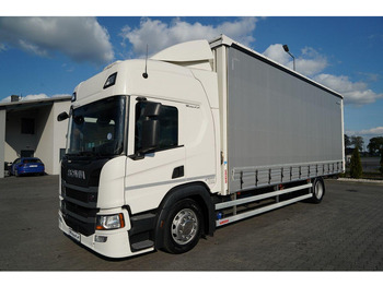 Curtainsider truck Scania P 280 / SOLÓWKA / 4X2 /  MEGA / I-PARK COOL / WECON /: picture 4
