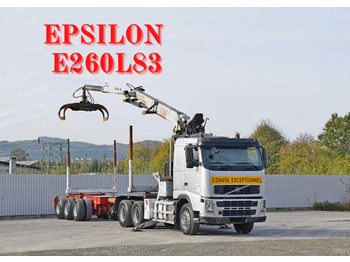 Timber truck VOLVO FH 520