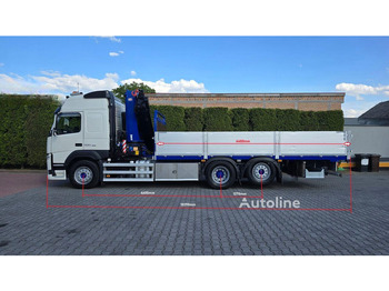 Dropside/ Flatbed truck, Crane truck Volvo FM 500 - Flatbed+crane 6x2: picture 4 Dropside/ Flatbed truck, Crane truck Volvo FM 500 - Flatbed+crane 6x2: picture 4