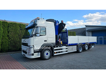 Dropside/ Flatbed truck, Crane truck Volvo FM 500 - Flatbed+crane 6x2: picture 2 Dropside/ Flatbed truck, Crane truck Volvo FM 500 - Flatbed+crane 6x2: picture 2