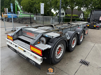 Container transporter/ Swap body semi-trailer Van Hool 3B2013 20FT - ADR - MERCEDES AXLE - DRUM BRAKE - NL TOP TRAILER - 3x AVAILABLE!: picture 2