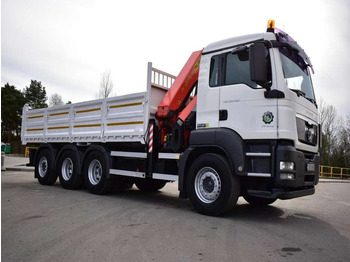 Leasing of  MAN  TGS 35.400 8X4 PALFINGER PK 33002 CRANE KIPPER MAN  TGS 35.400 8X4 PALFINGER PK 33002 CRANE KIPPER: picture 3