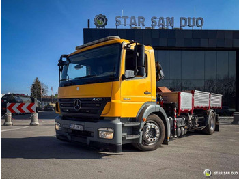Crane truck Mercedes-Benz  AXOR 1824 4x2 HMF 975 HDS Crane  Rotator Kipper: picture 3
